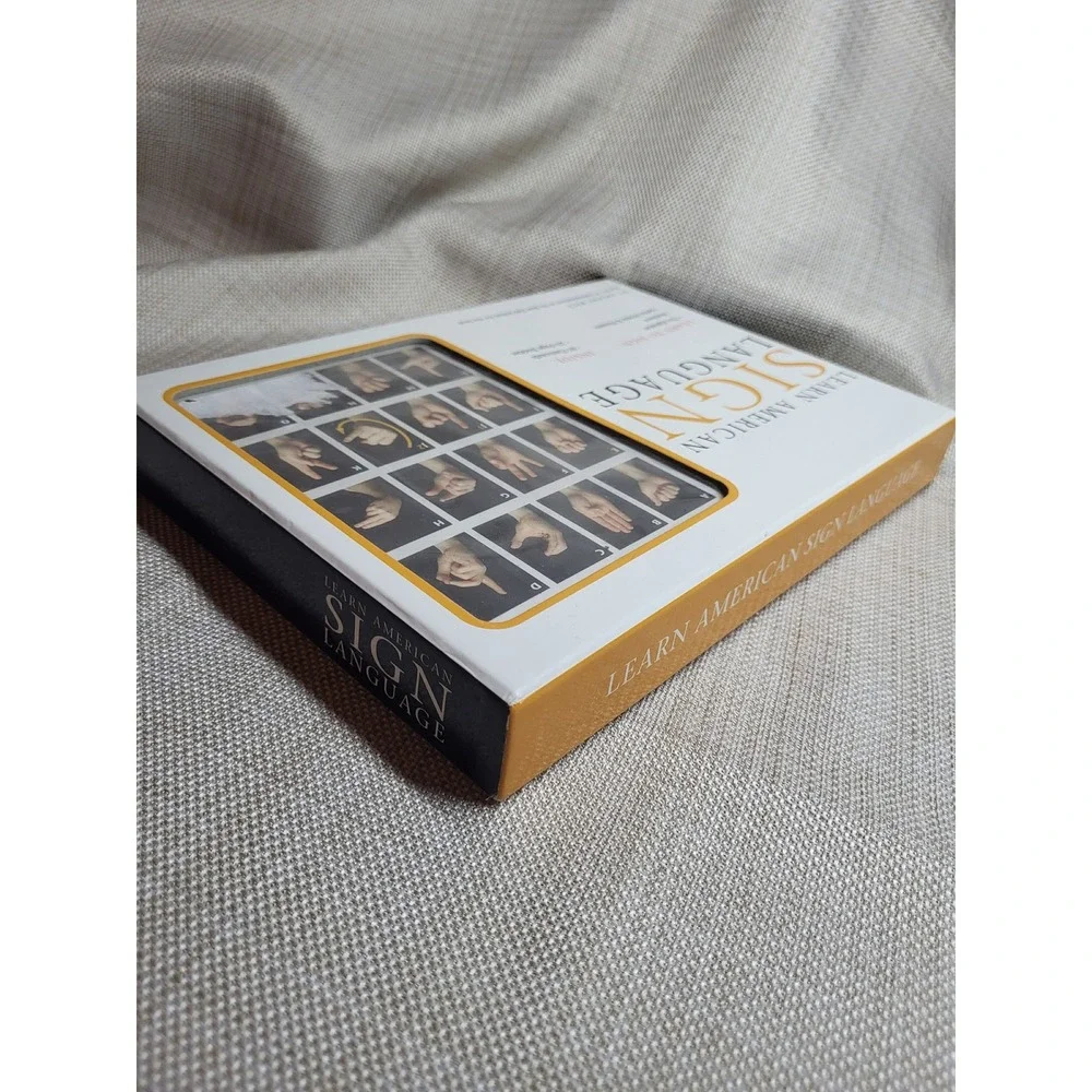 Learn American Sign Language ASL 86 Flashcards & Booklet Set Arlene Rice BN NEW